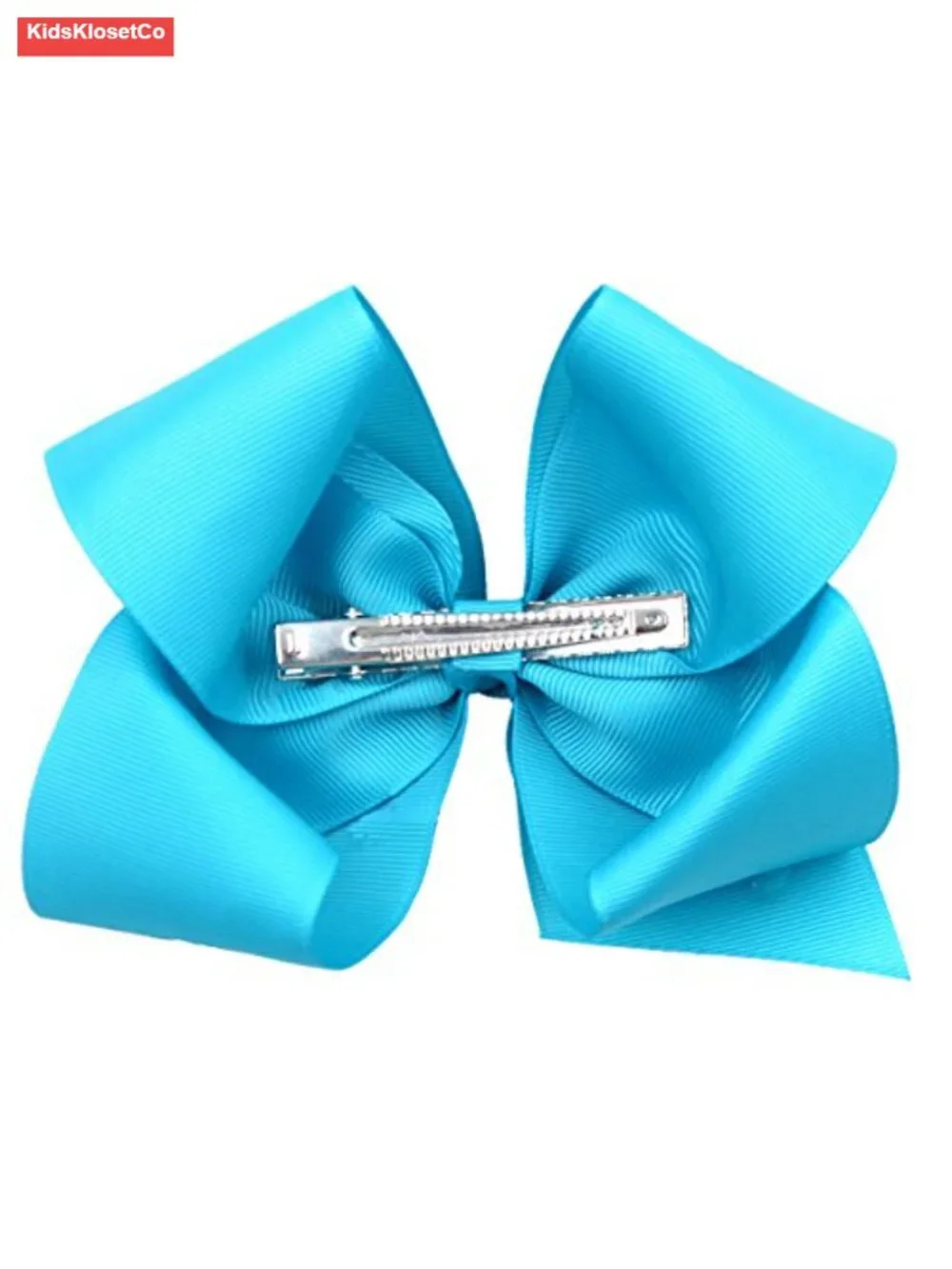 6-Inch Grosgrain Ribbon Hair Bows with Alligator Clips for Girls Back to School